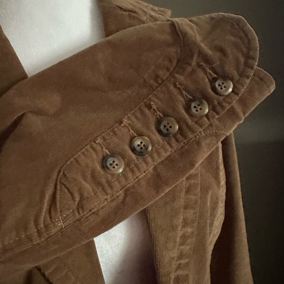 ANA Corduroy Deep Tan Blazer - Picture 6 of 9